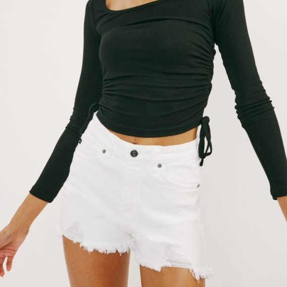 KanCan Pants - KAN CAN-HAZEL HIGH RISE SHORTS